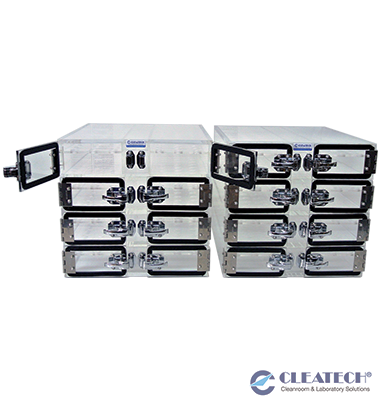 Custom Multi-Chamber Small Parts Desiccator Custom Multi-Chamber Small Parts Desiccator